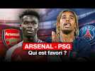 VIDÉO. Arsenal - PSG : qui est le grand favori ? Opta donne ses pronostics avant le choc