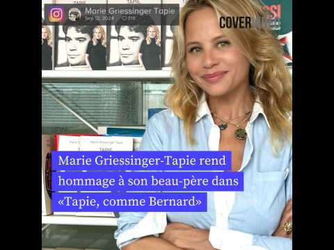 VIDEO : Marie Griessinger-Tapie raconte son beau-pre Bernard Tapie dans un livre