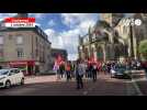 VIDÉO. Manifestation du 1er octobre 2024 : à Coutances, 140 personnes défilent dans la rue