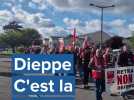 300 manifestants à Dieppe