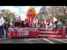 Salaires et retraites: départ de la manifestation parisienne