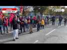 VIDÉO. Grève du 1er octobre : une centaine de manifestants sont rassemblés à Pontivy