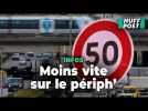 Le vitesse maximale sur le périphérique parisien est réduite à 50km/h