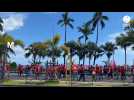 VIDÉO. La Réunion : des syndicats ont manifesté contre la vie chère