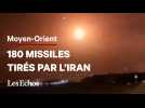 L'Iran tire 180 missiles sur Israël, la plupart interceptés