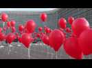 Rote Ballons