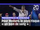 Présidentielle au Venezuela : Selon le président Maduro, le pays risque « un bain de sang »
