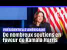 Présidentielle américaine : Vague de soutien en faveur de Kamala Harris