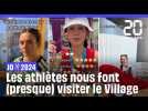 JO de Paris 2024 : Les athlètes nous font visiter le Village olympique