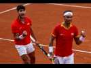 VIDÉO. JO 2024 : Rafael Nadal et Carlos Alcaraz se font peur mais rejoignent les quarts de finale