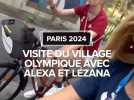 JO PARIS 2024 : Ces deux athlètes nous font une visite du village olympique