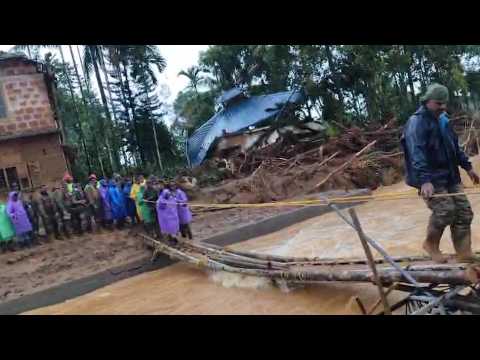 Rescue operation underway as 126 killed in India landslides