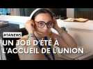 Mathilde, un job d'été entre accueil et secrétariat à L'union