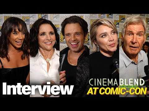 Marvel Comic-Con 2024 Interviews | Harrison Ford, Florence Pugh, Sebastian Stan, & More