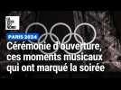 JO 2024 : Revivez les meilleurs moments musicaux de la cérémonie d'ouverture