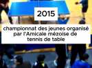 Quand les frères Lebrun brillaient déjà en 2015 au tournoi de tennis de table de Mèze