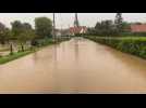 Inondations sur un orage violent dans la vallée de l'AA