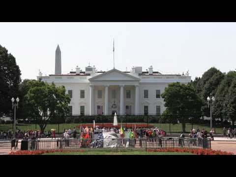 Images of the White House where Biden hosted Gershkovich's family