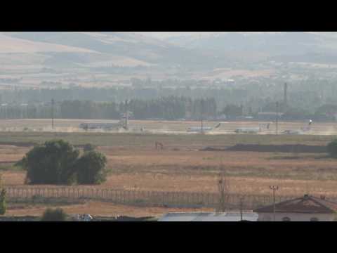 Planes parked on Ankara airport runway ahead of prisoner swap between Russia and the West