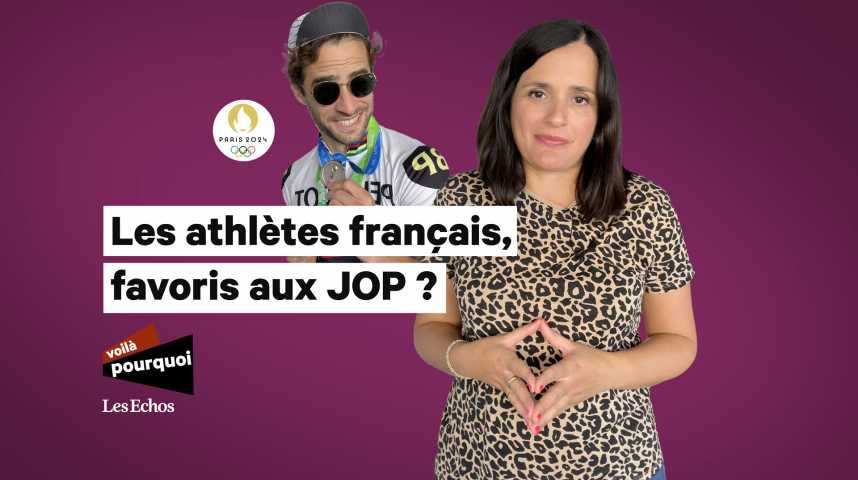 Illustration pour la vidéo  Les athlètes français vont-ils crouler sous les médailles lors des JO et paralympiques de Paris ? 