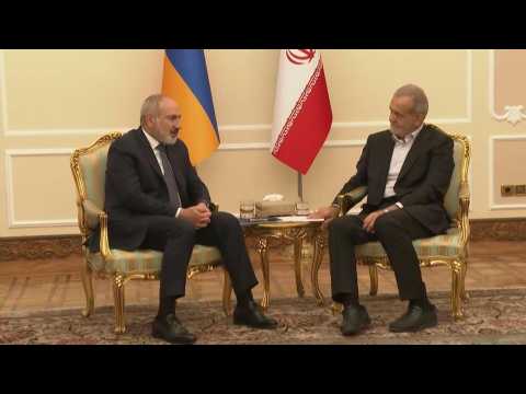 Armenia's Pashinyan meets Iran's new President Masoud Pezeshkian in Tehran