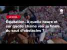 VIDÉO. JO 2024 - Équitation. À quelle heure et sur quelle chaîne voir la finale du saut d'obstacles ?