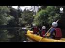 VIDEO. À Quimperlé, ils découvrent la ville à bord d'un kayak