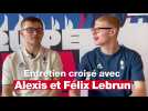 VIDÉO. JO 2024 - Tennis de table : entretien croisé avec Alexis et Félix Lebrun