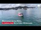 VIDÉO. À bord du seul bateau-taxi en mer à l'année dans la baie de Saint-Malo