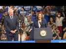 Kamala Harris, Tim Walz make first joint campaign appearance