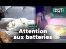 Ces chiens ont déclenché un feu en mâchant... une batterie portable au lithium