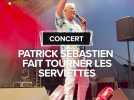 Patrick Sébastien fait tourner les serviettes