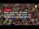 VIDÉO. JO 2024. Date, Parcours, horaires, participant... Tout savoir du Marathon pour Tous à Paris