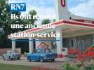 Ils ont rénové une ancienne station-service de la RN7 au Coteau