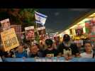 Israelis rally in Tel Aviv for release of hostages as Gaza talks resume