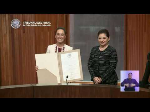 Sheinbaum officially declared winner of Mexico's presidential election