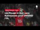 VIDÉO. Stade Rennais - Lyon. Les Rouge et Noir sans Kalimuendo pour affronter l'OL