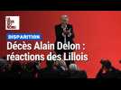 Décès d'Alain Delon : réactions variées des Lillois