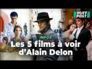 Les 5 films d'Alain Delon qui ont marqué sa carrière