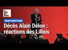 Décès Alain Delon : réactions à chaud des Lillois