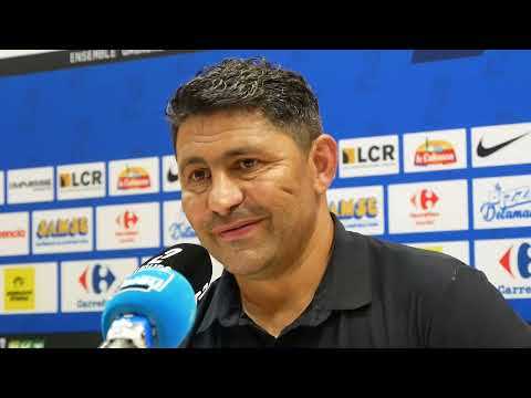 Conférence de presse. Oswald Tanchot après GF38 - Laval (2-1)