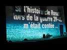 Vidéo-mapping sur l'église de Rosult pour les 80 ans de la libération de la commune