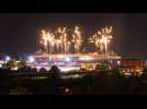 VIDÉO. Le Stade de France s'illumine lors de la cérémonie de clôture des Jeux olympiques