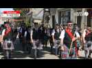 VIDÉO. Bagadoù et danseurs s'invitent au coeur de Guérande pour le dernier jour des Celtiques