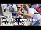 Une journée avec les supporters de Méline Rollin venus l'encourager sur le marathon olympique