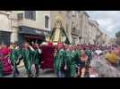 La Grande Romeria et le lâcher de chevaux de la Feria de la pêche et de l'abricot à Saint-Gilles