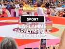 La Flamme Paralympique à Lourdes