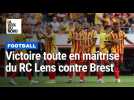 Le RC Lens bat Brest et enchaîne une troisième victoire en une semaine