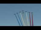 Patrouille de France flyover Paris closes 80th anniversary of liberation in WWII celebrations