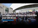 Les supporters enfin de retour au Vélodrome pour OM-Reims